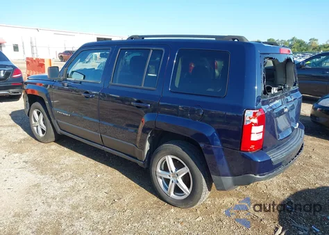 2016 Jeep Patriot Sport z USA, uszkodzony, nr VIN 1C4NJPBBXGD801662